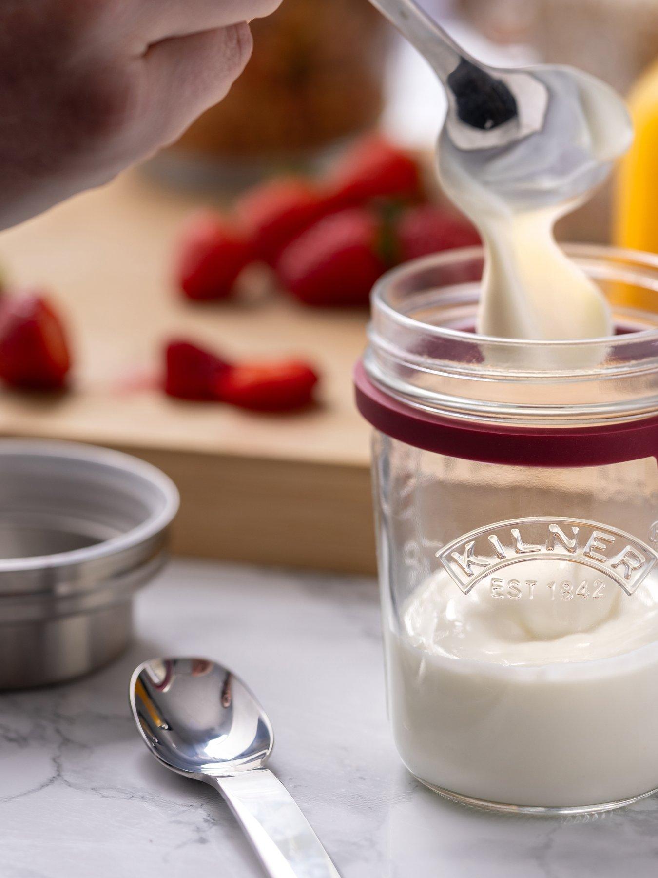 Image 3 of 6 of KILNER On The Go Glass Breakfast Jar Set Of 2