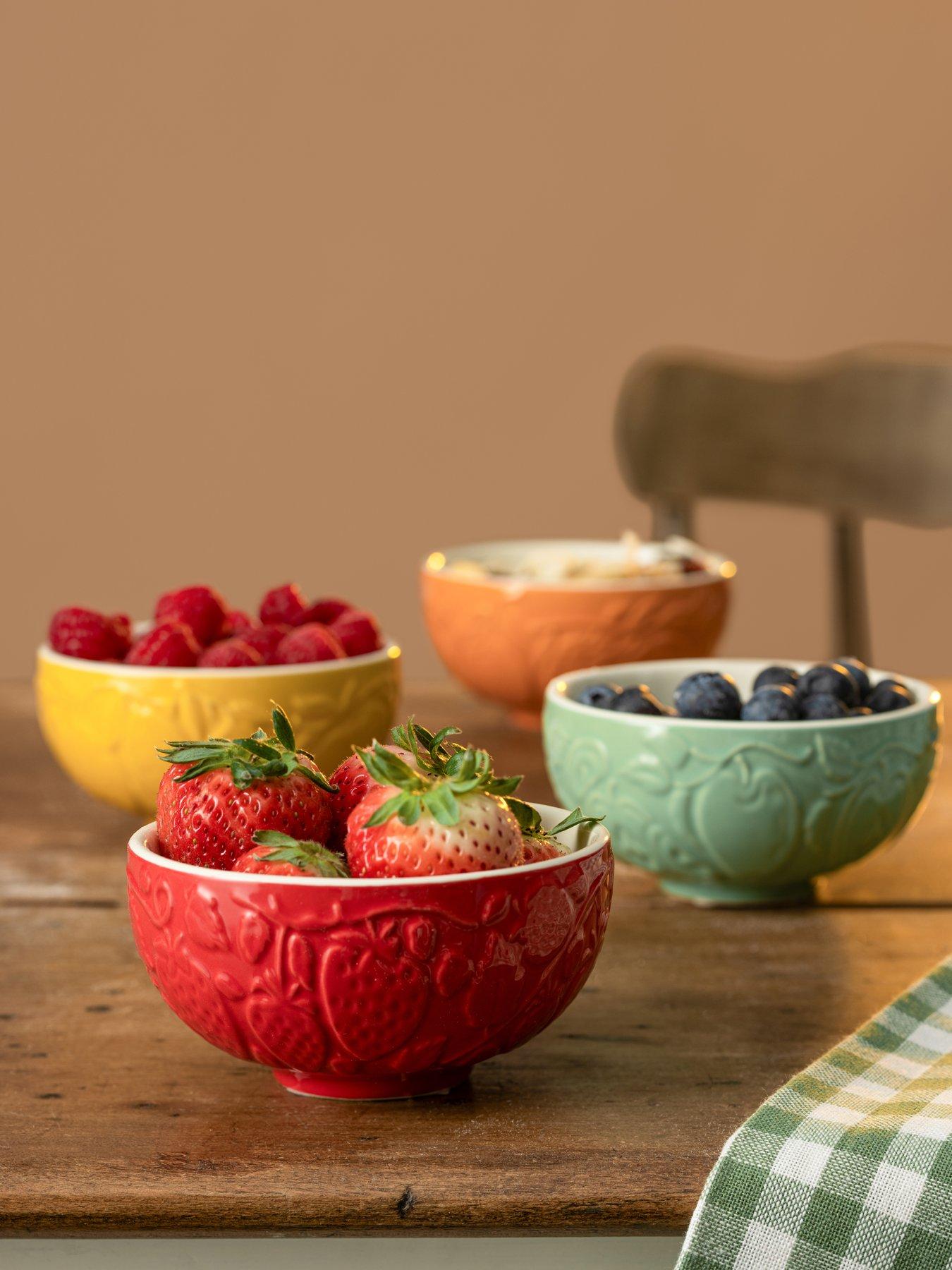 Image 4 of 7 of Mason Cash Fruits Set Of 4 Mini Bowls