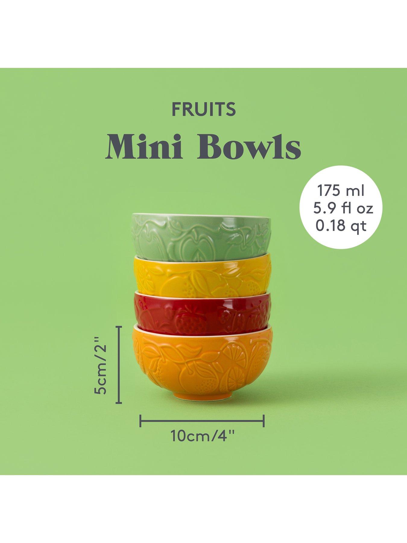 Image 5 of 7 of Mason Cash Fruits Set Of 4 Mini Bowls