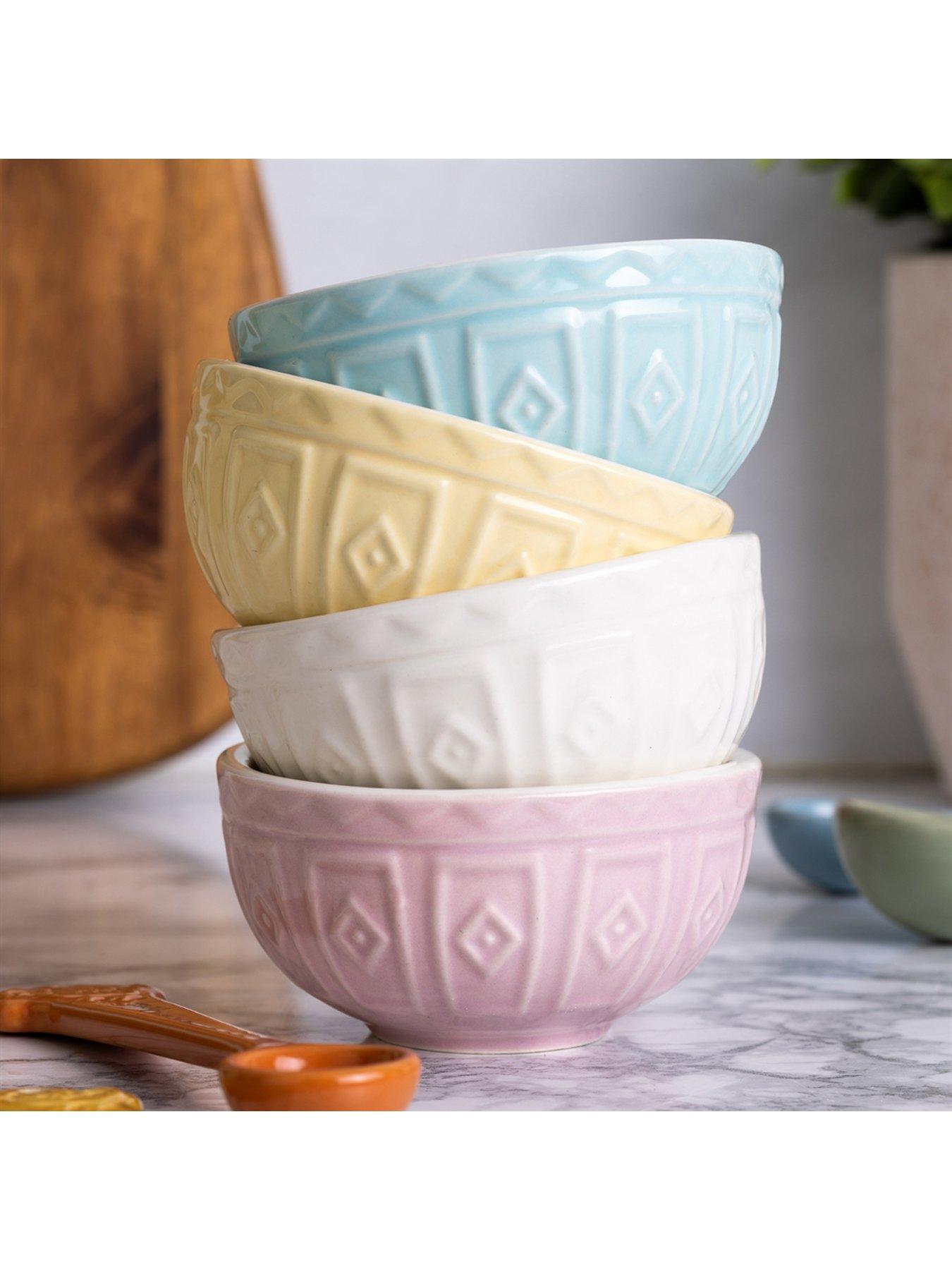 Image 3 of 6 of Mason Cash Colourmix Set 4 Mini Bowls Pastels