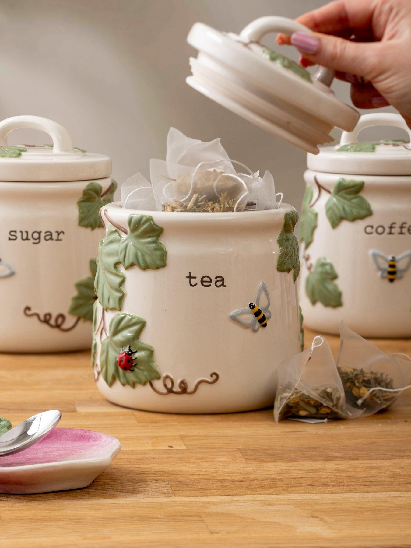 Price & Kensington Harvest Harmoney Set Of 3 Tea, Coffee, Sugar