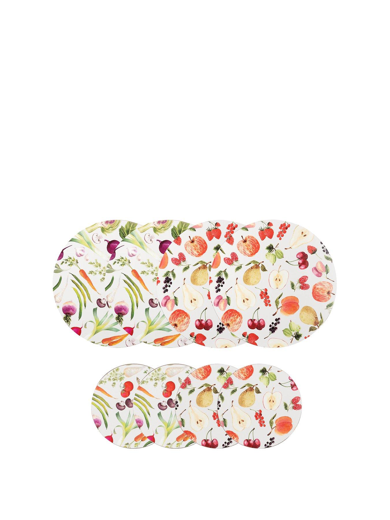Image 2 of 5 of Price & Kensington Harvest Harmony 8piece Placemat &amp; Coaster Set