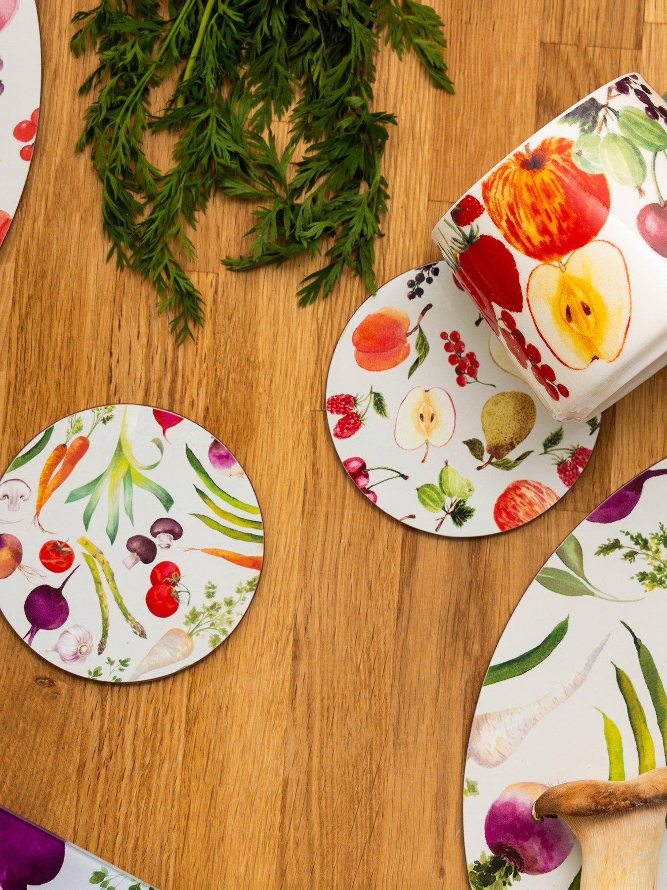 Image 3 of 5 of Price & Kensington Harvest Harmony 8piece Placemat &amp; Coaster Set
