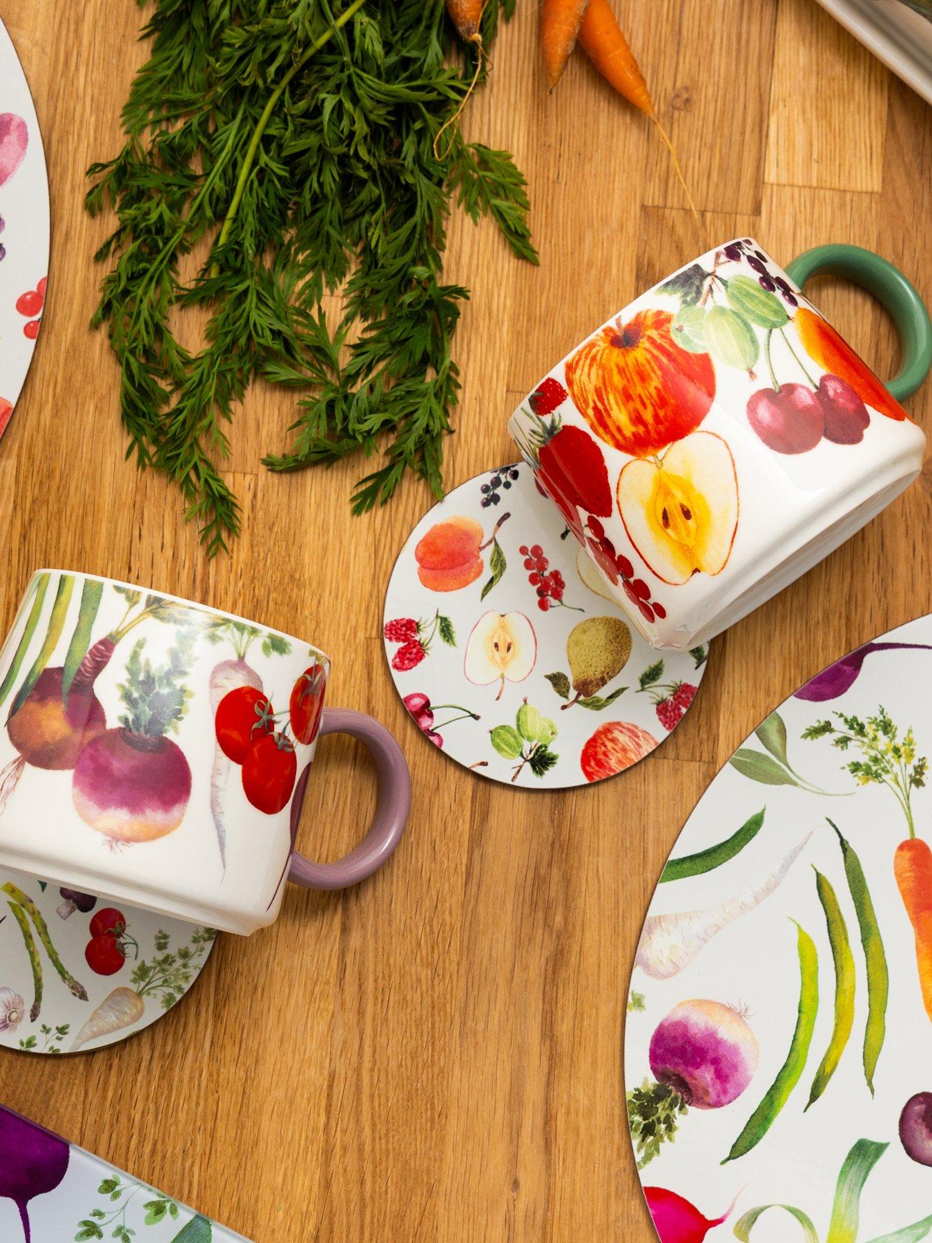 Image 5 of 5 of Price & Kensington Harvest Harmony 8piece Placemat &amp; Coaster Set
