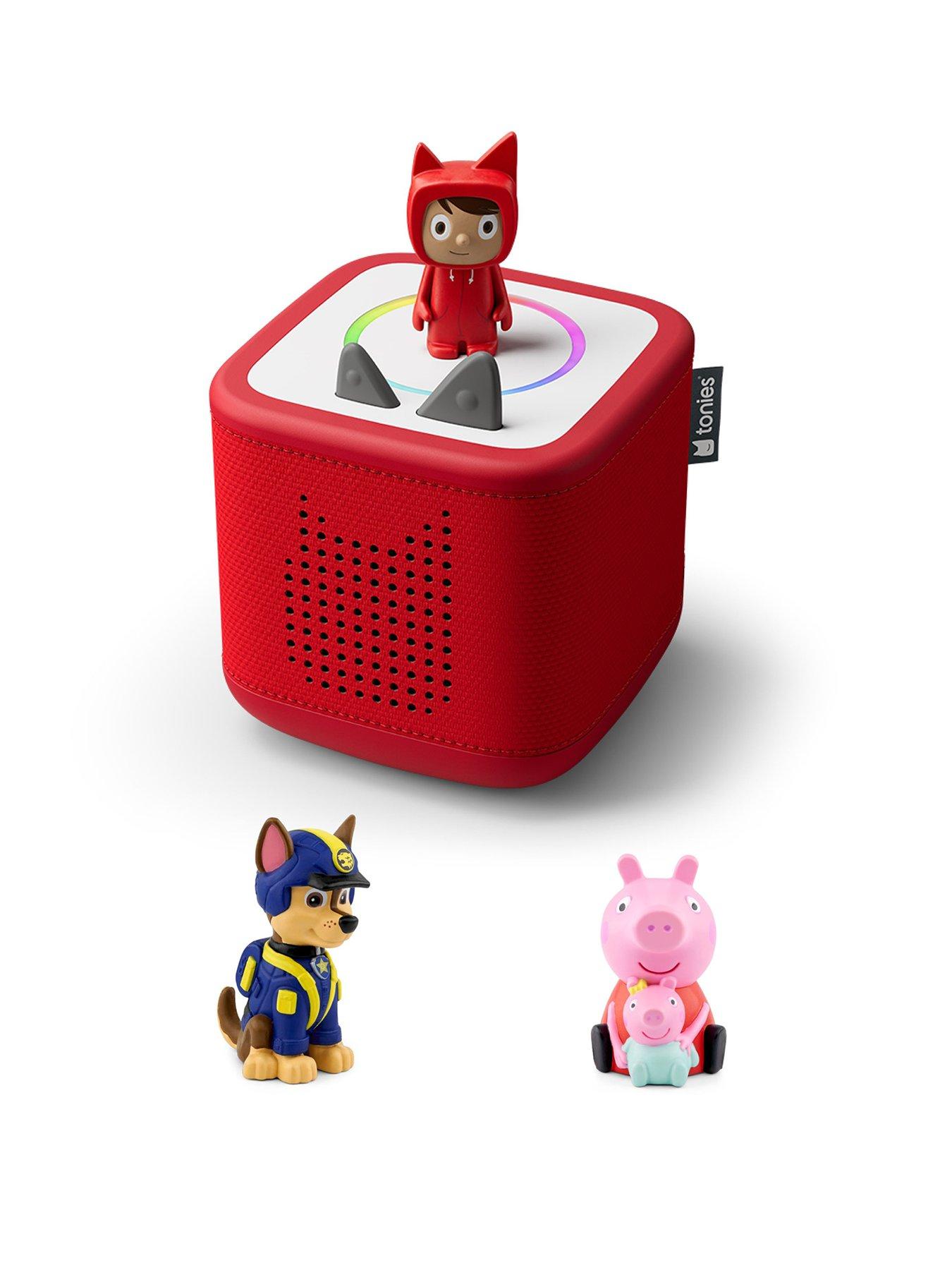 Image 1 of 5 of Tonies tonies Toniebox 2 Peppa Pig and Chase Bundle - Red