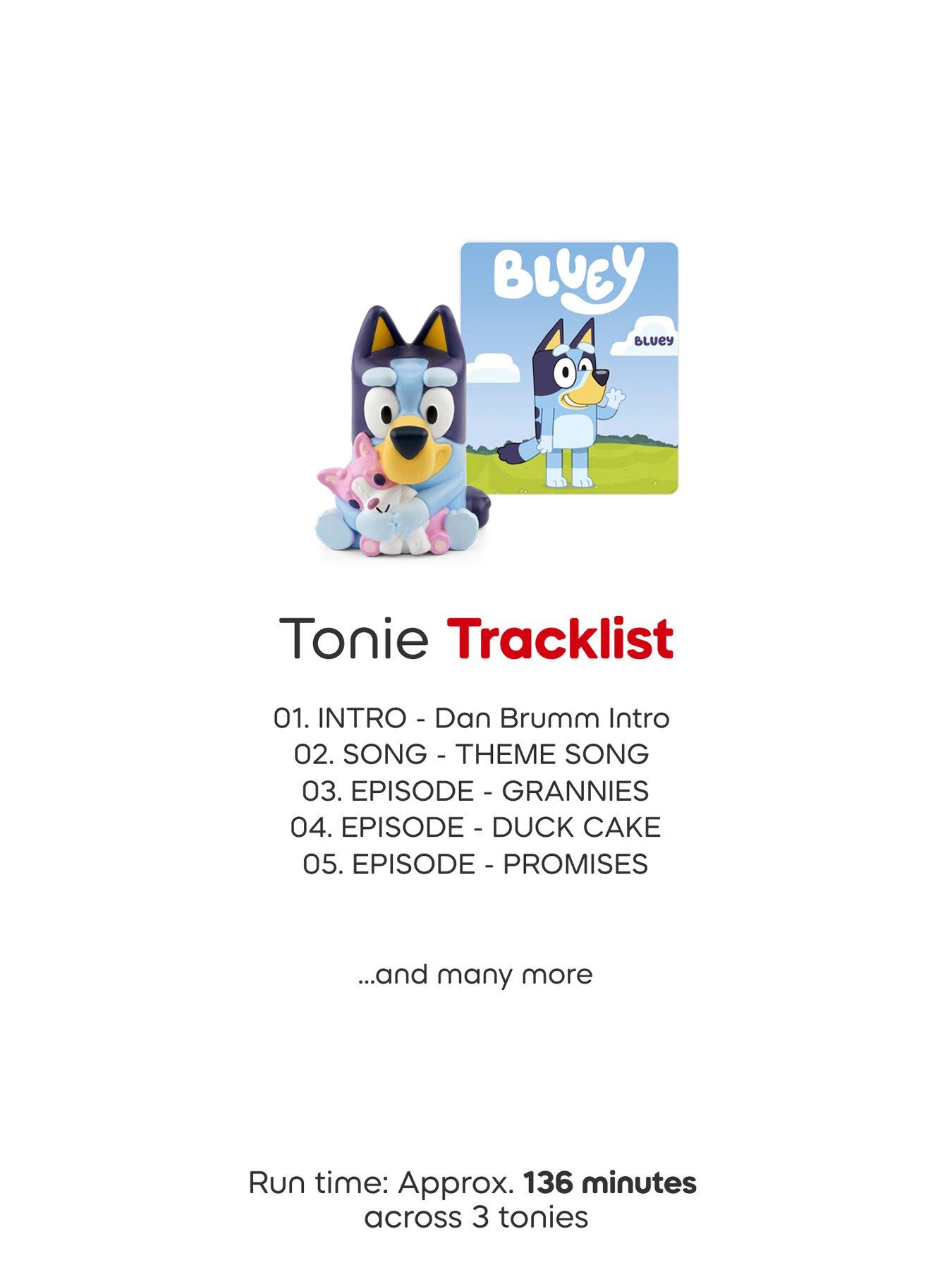 Image 5 of 7 of Tonies Bluey Toniebox 2 Full Play Set Audio Player - Blue