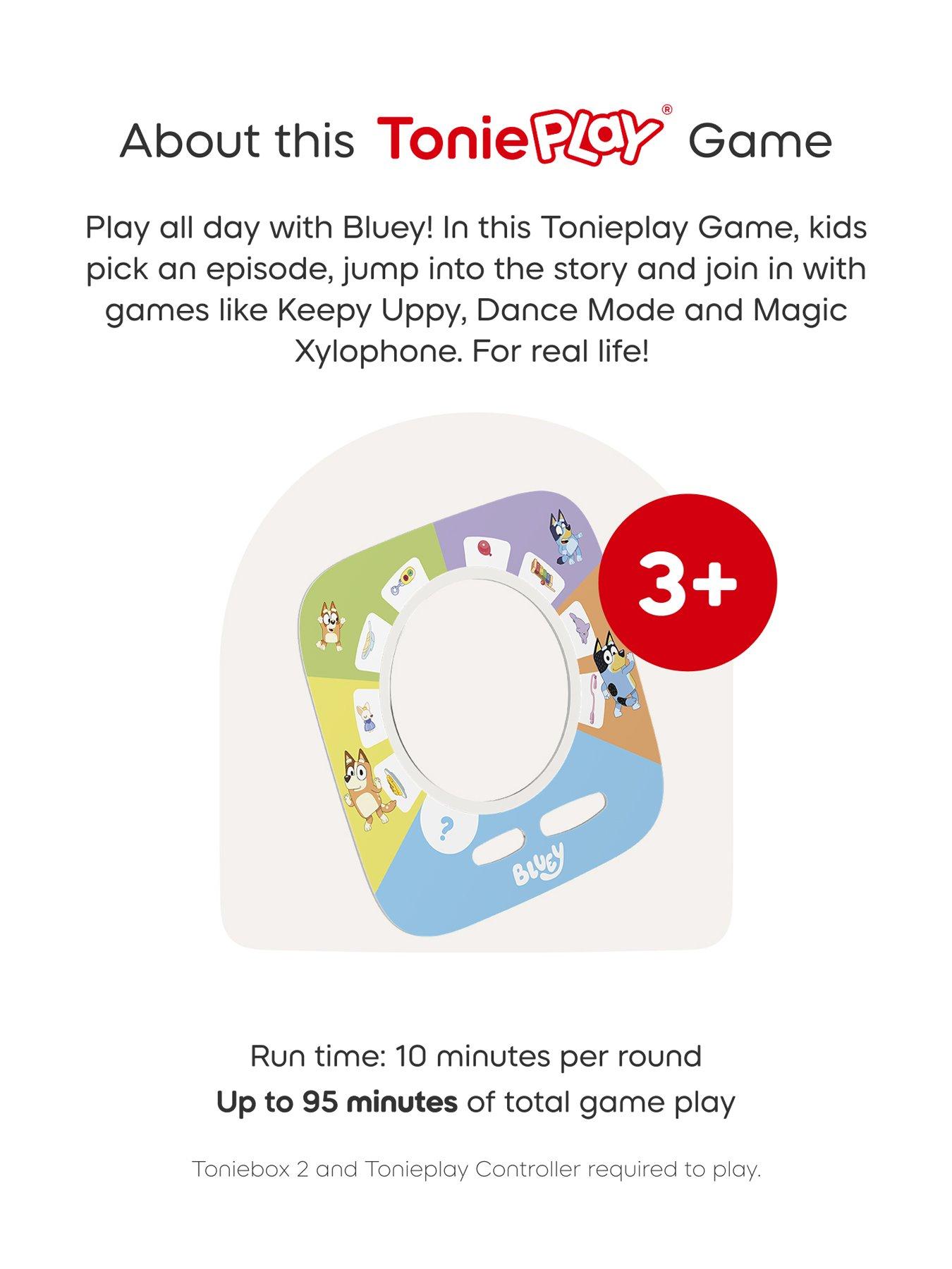 Image 6 of 7 of Tonies Bluey Toniebox 2 Full Play Set Audio Player - Blue