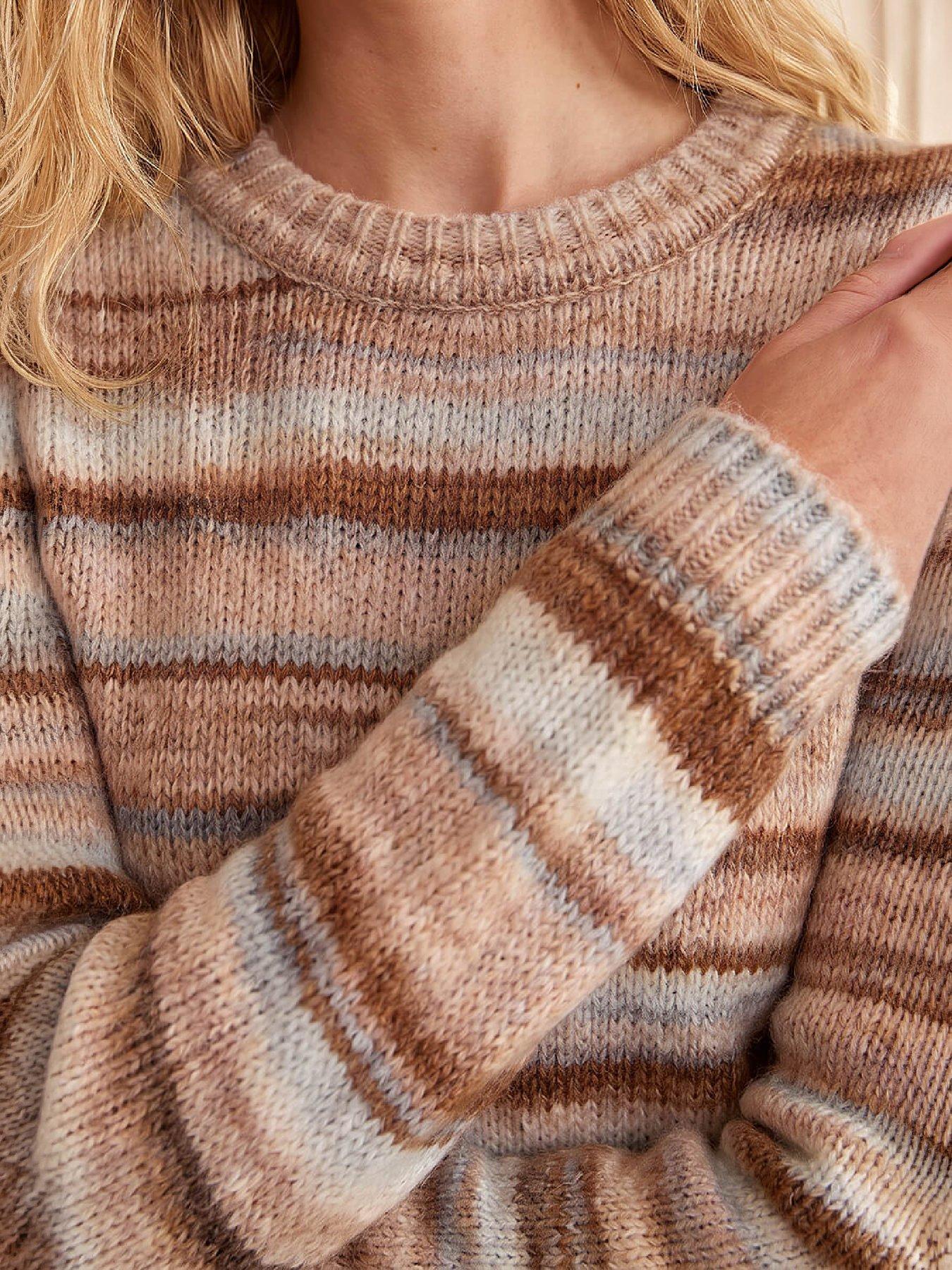 Image 2 of 4 of Roman Spacedye Crew Sweater