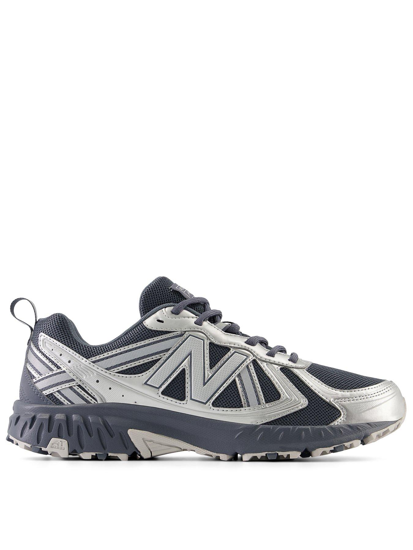 Image 1 of 5 of New Balance Womens 410 Lace-Up Grippy Sole Trainers - Grey