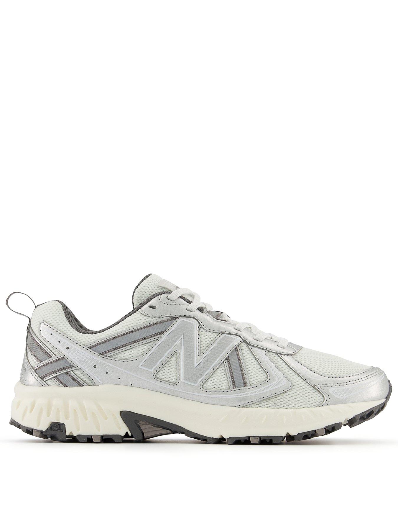 Image 1 of 6 of New Balance Womens 410v5 Trainer - White/ Grey