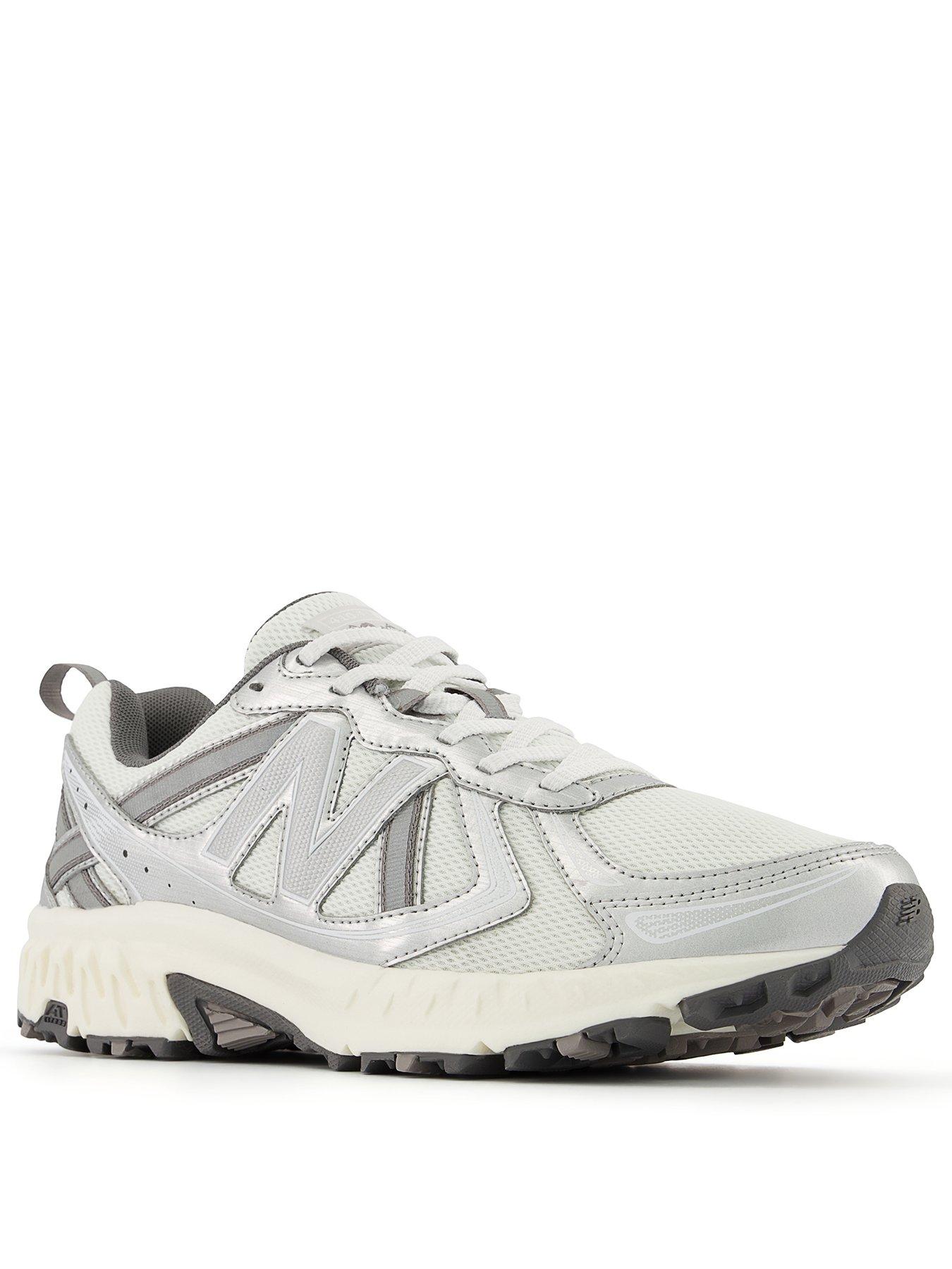 Image 2 of 6 of New Balance Womens 410v5 Trainer - White/ Grey