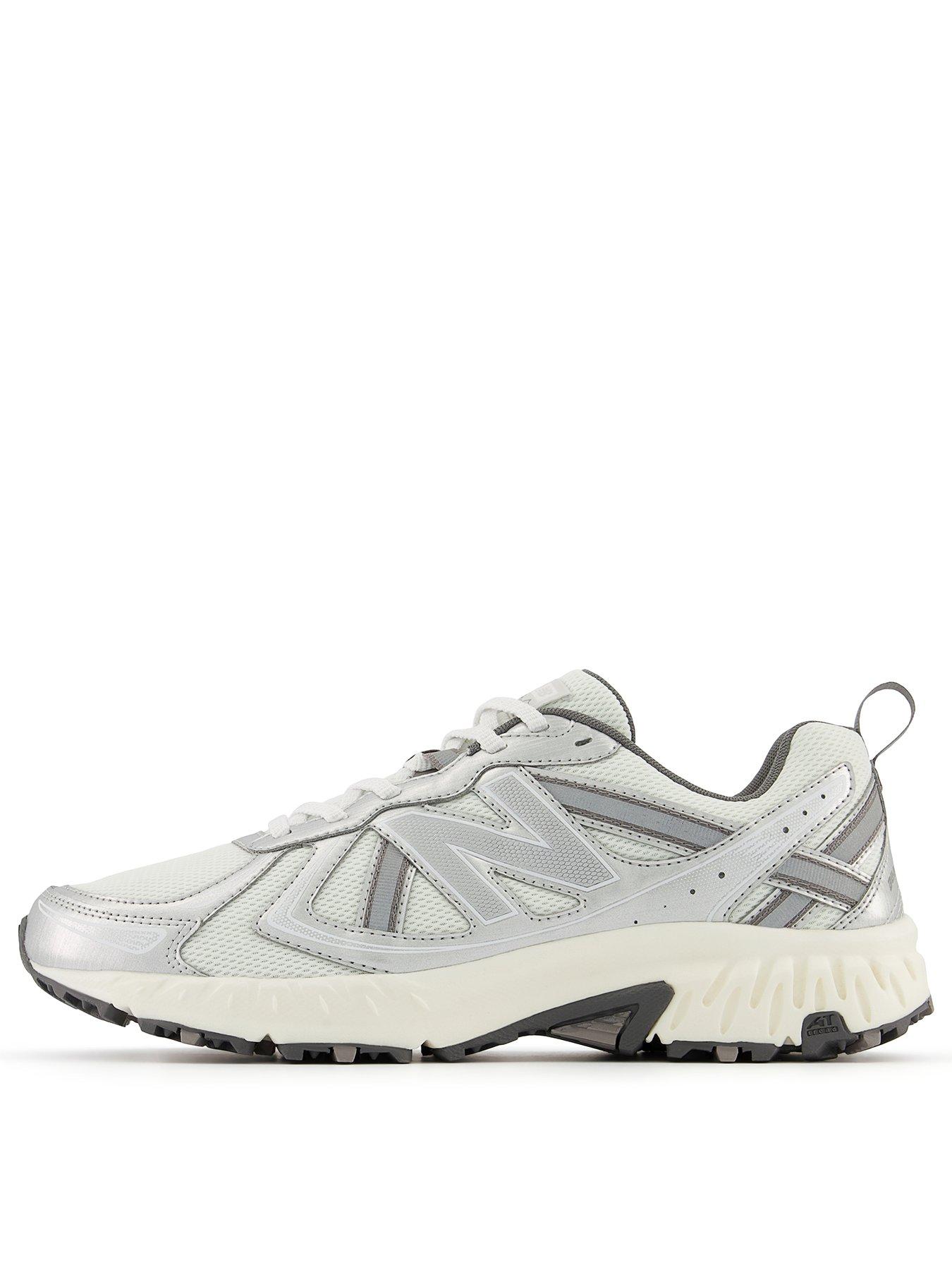 Image 3 of 6 of New Balance Womens 410v5 Trainer - White/ Grey