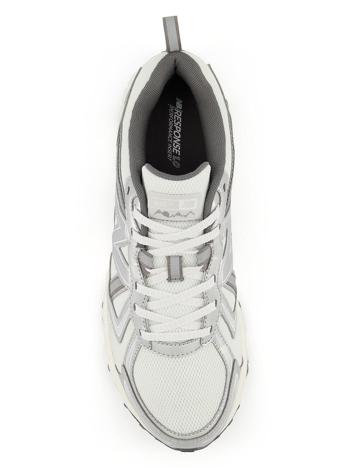 Image 4 of 6 of New Balance Womens 410v5 Trainer - White/ Grey