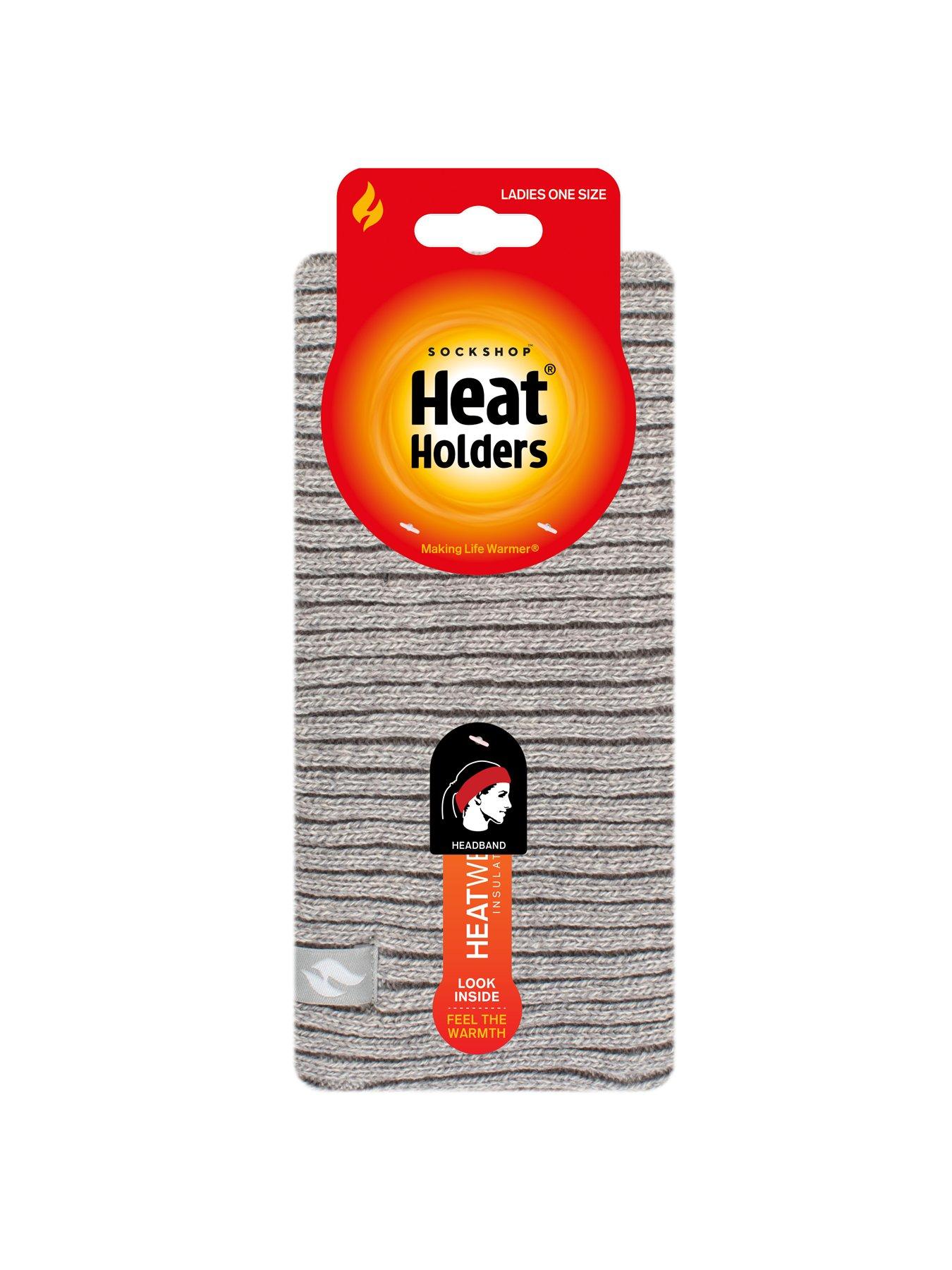 Image 3 of 3 of Heat Holders HEAT HOLDERS RIBBED HEADBAND - PADOVA LIGHT GREY