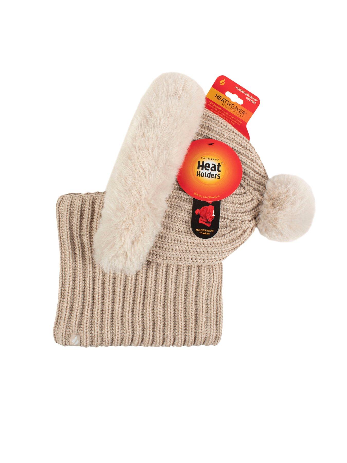 Image 4 of 4 of Heat Holders HEAT HOLDERS FAUX FUR SNOOD - NIKITA OAT