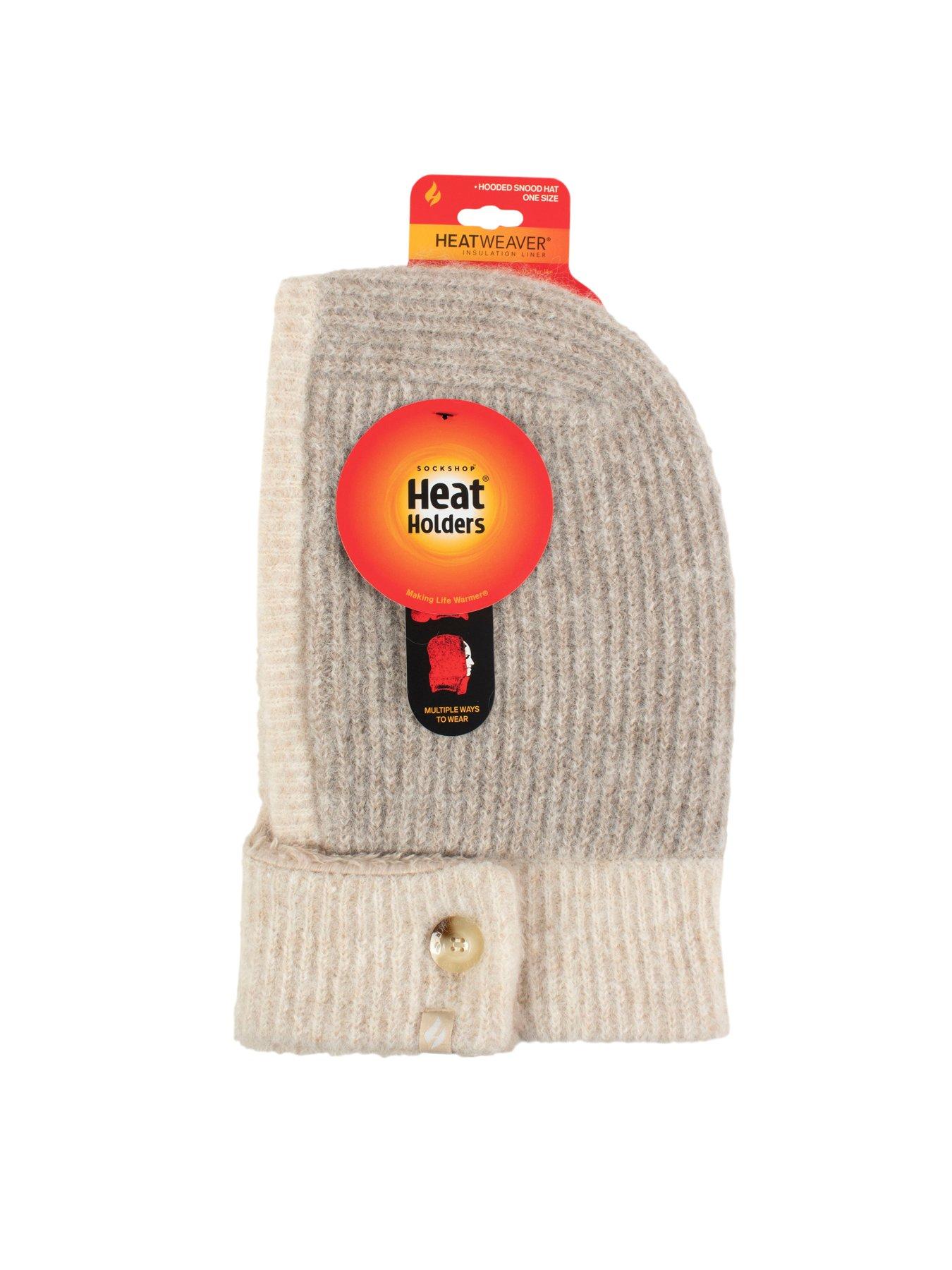 Image 4 of 4 of Heat Holders HEAT HOLDERS BUTTON SNOOD - FERN NATURAL