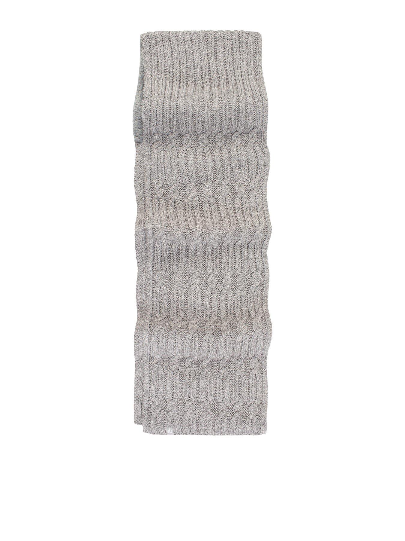 Image 1 of 3 of Heat Holders HEAT HOLDERS INFINITY SCARF - KALMA LIGHT GREY