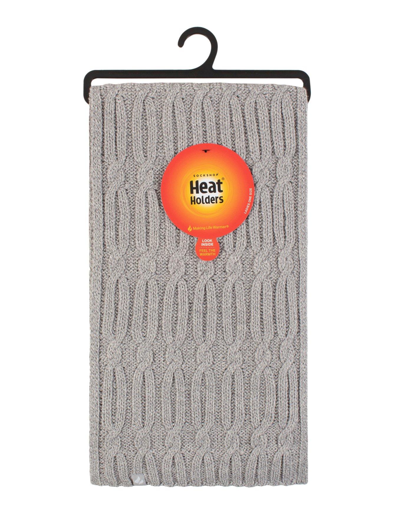 Image 3 of 3 of Heat Holders HEAT HOLDERS INFINITY SCARF - KALMA LIGHT GREY