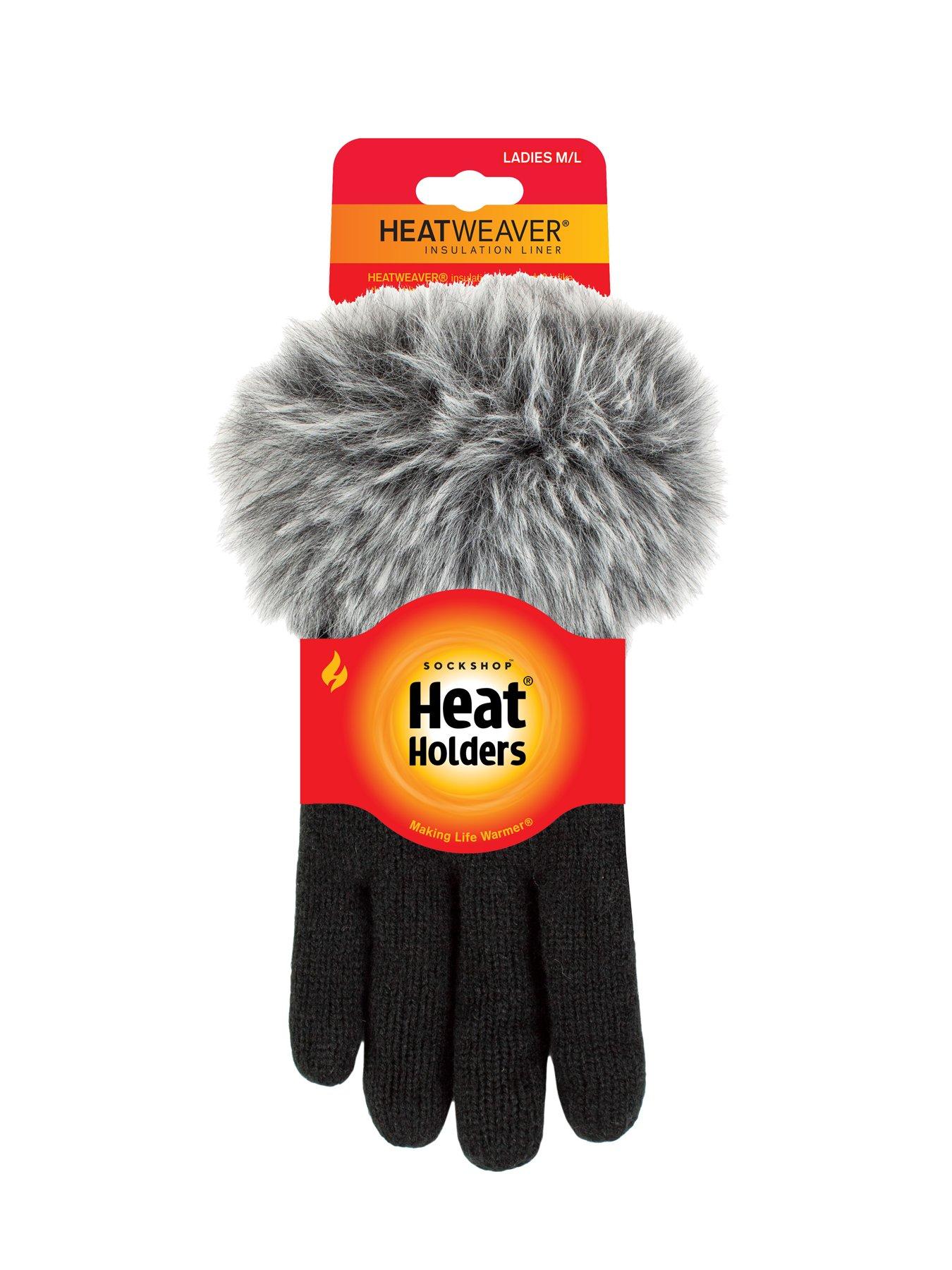 Image 3 of 3 of Heat Holders Faux Fur Gloves - Hollis