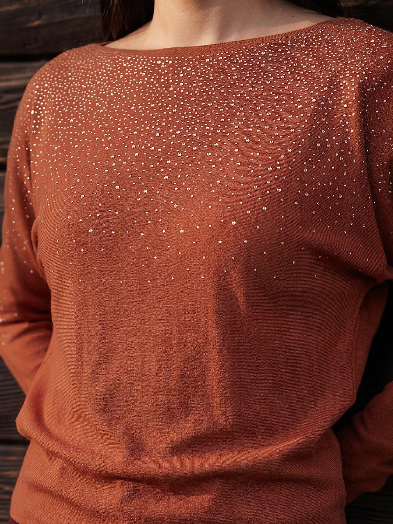 Image 2 of 4 of Roman Batwing Hotfix Knit Jumper