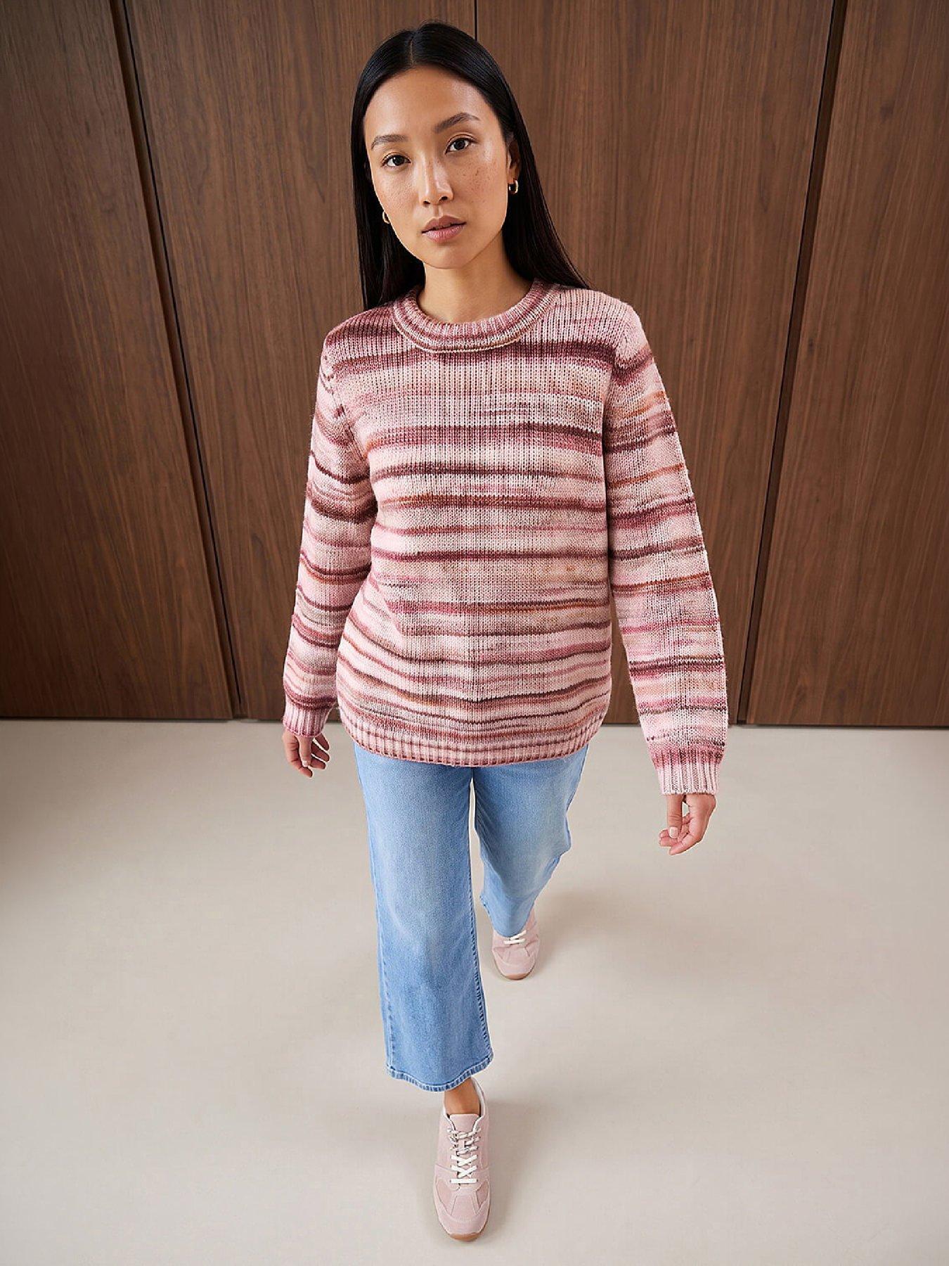 Image 3 of 4 of Roman Spacedye Crew Sweater