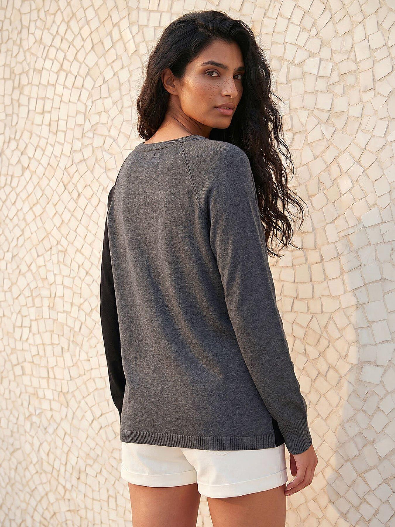 Image 3 of 4 of Roman Floral Sparkly Hotfix Knit Jumper