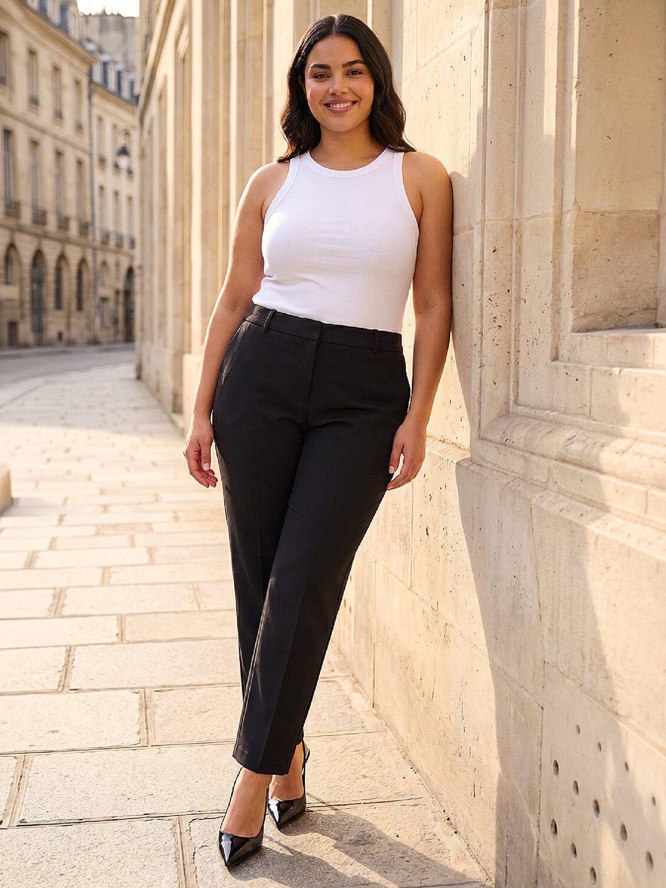 Roman Curve Straight Leg Trouser