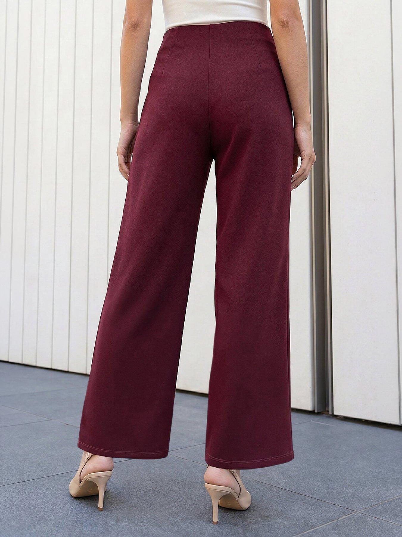Image 3 of 4 of Roman Petite Wide Leg Trouser