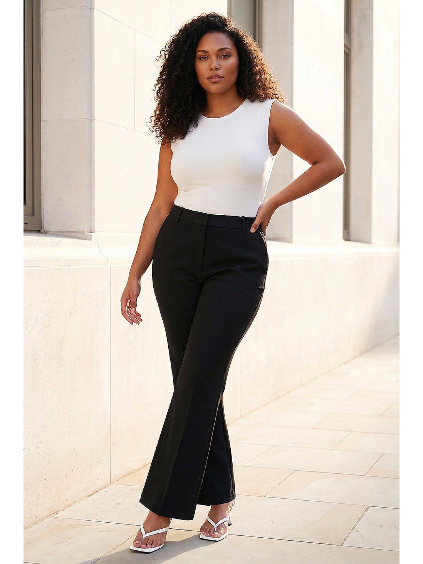 Roman Curve Full Length Bootcut Trouser