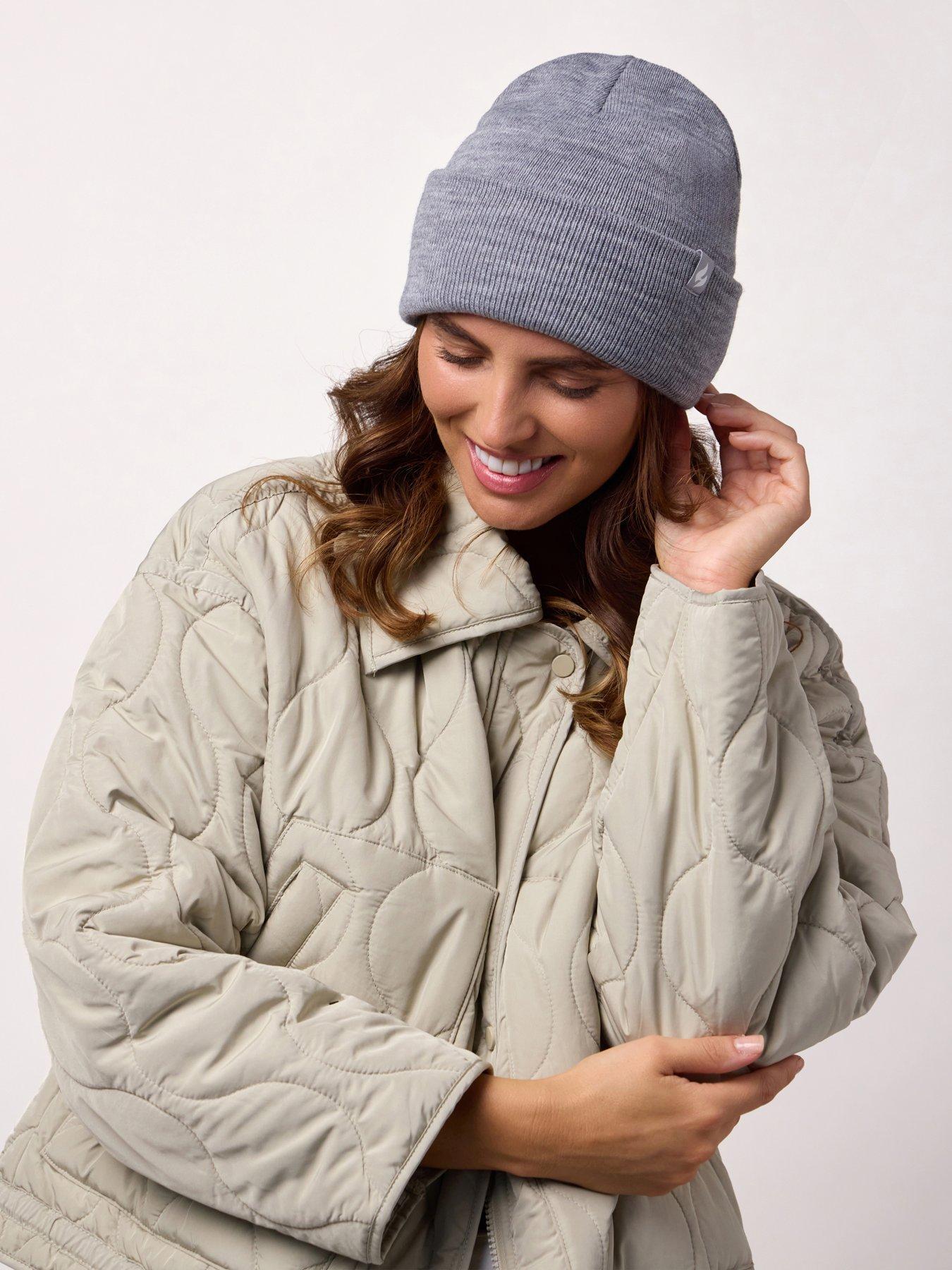 Image 2 of 5 of Heat Holders HEAT HOLDERS LITE BASIC TURNOVER HAT - LIGHT GREY