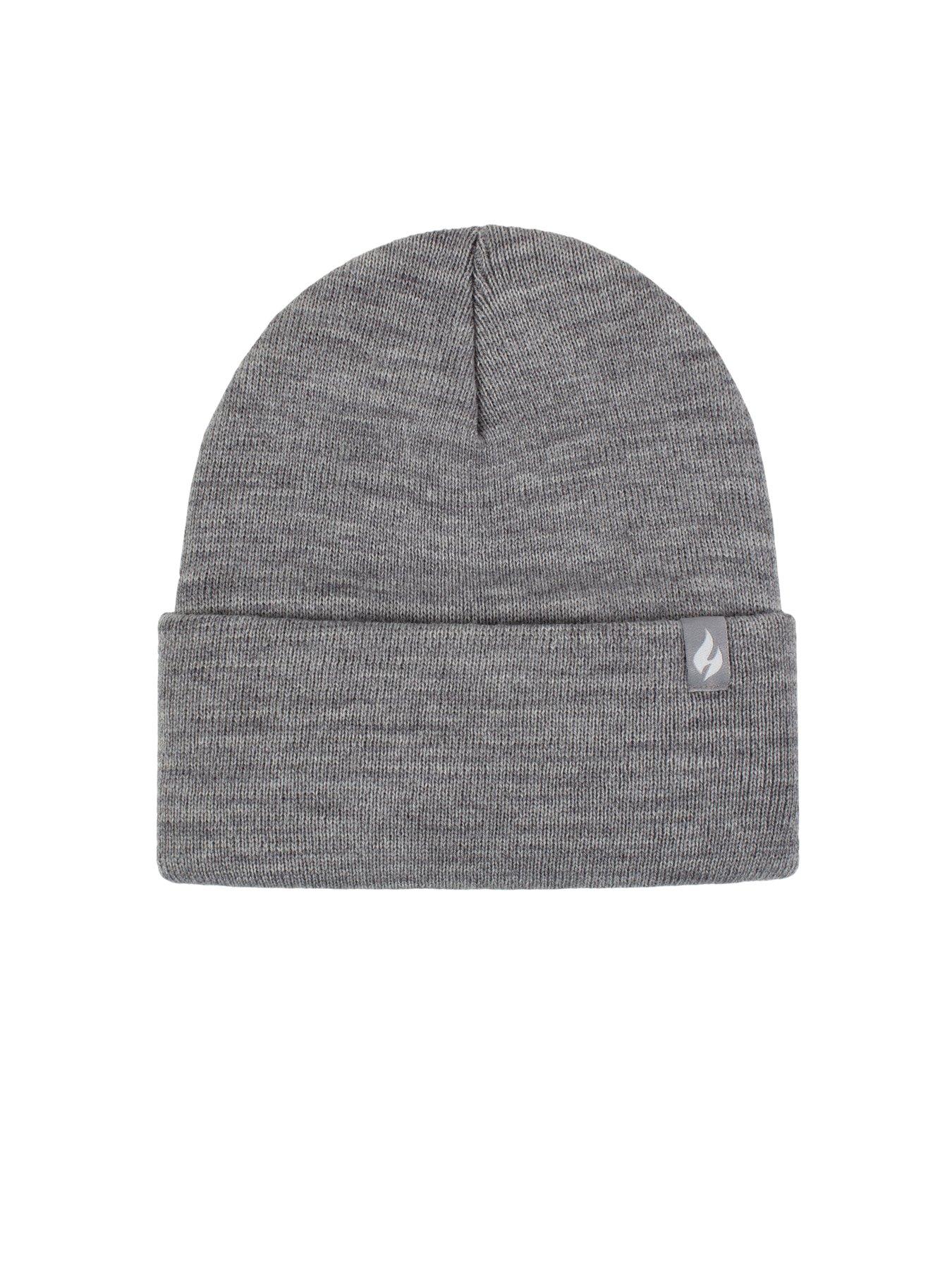 Image 4 of 5 of Heat Holders HEAT HOLDERS LITE BASIC TURNOVER HAT - LIGHT GREY