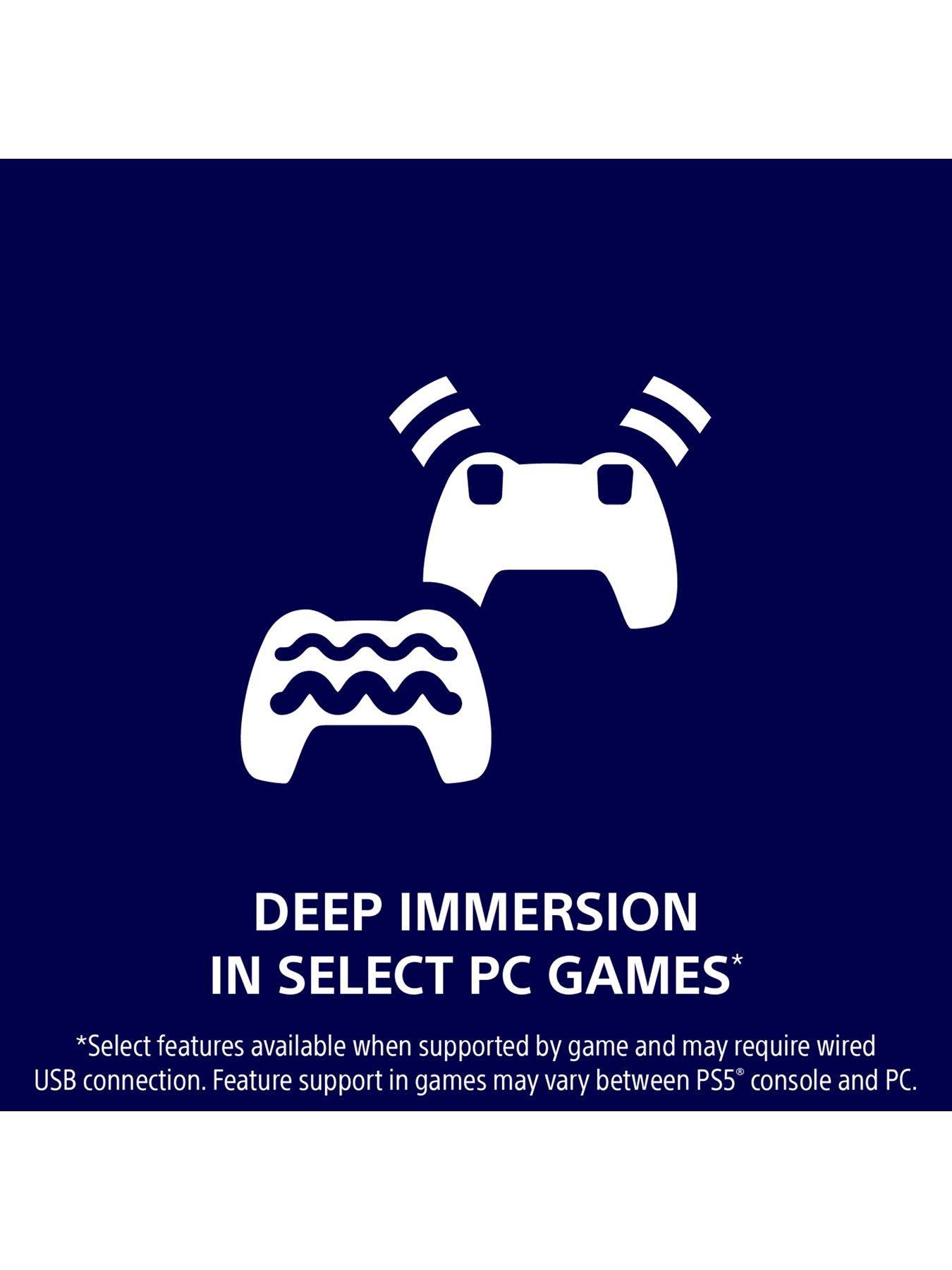 Image 6 of 8 of Playstation DualSense&reg; Wireless Controller -&nbsp;Midnight Black + USB Cable for PC