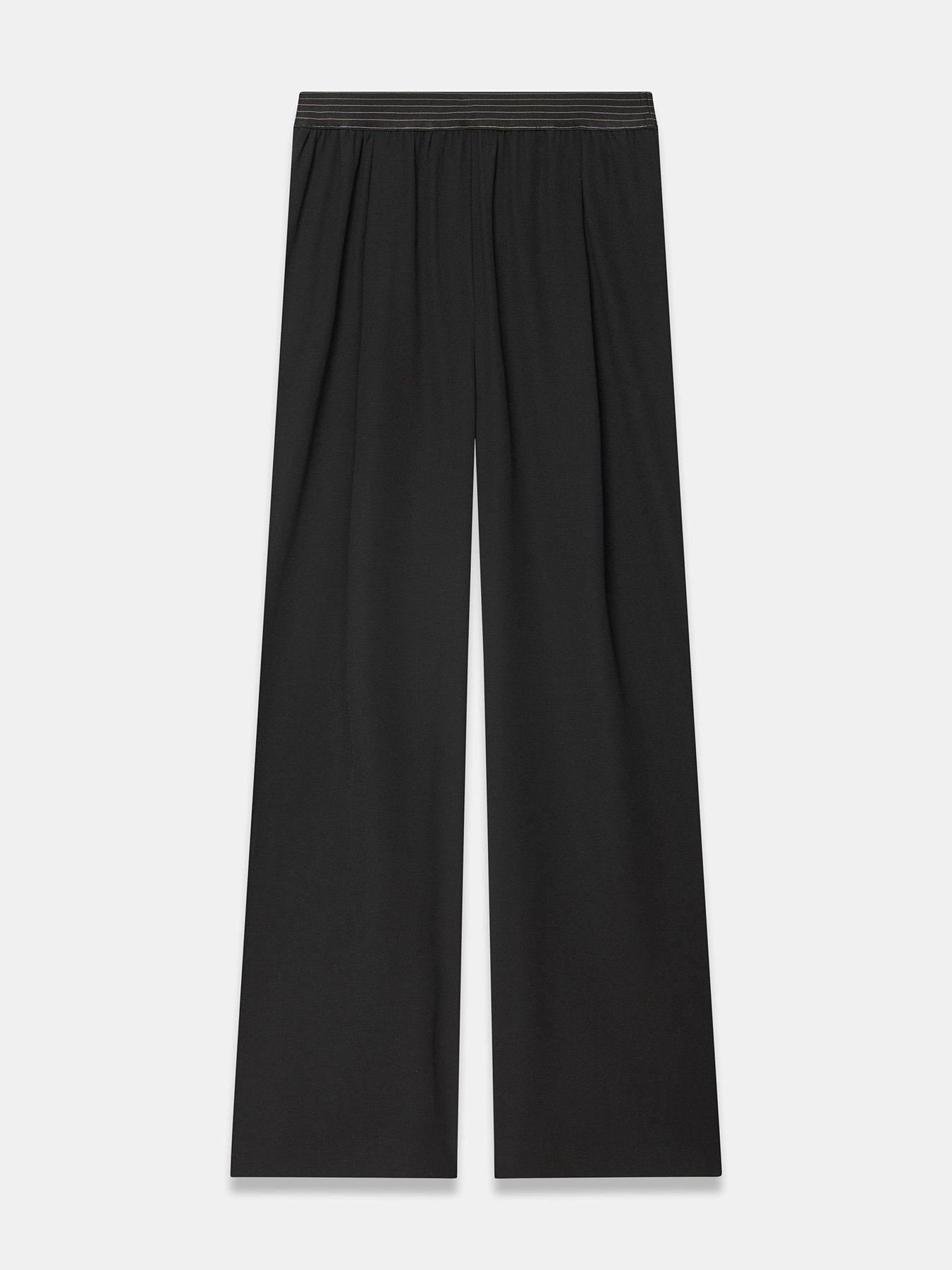 Image 5 of 6 of Mint Velvet Waistband Trouser - Black