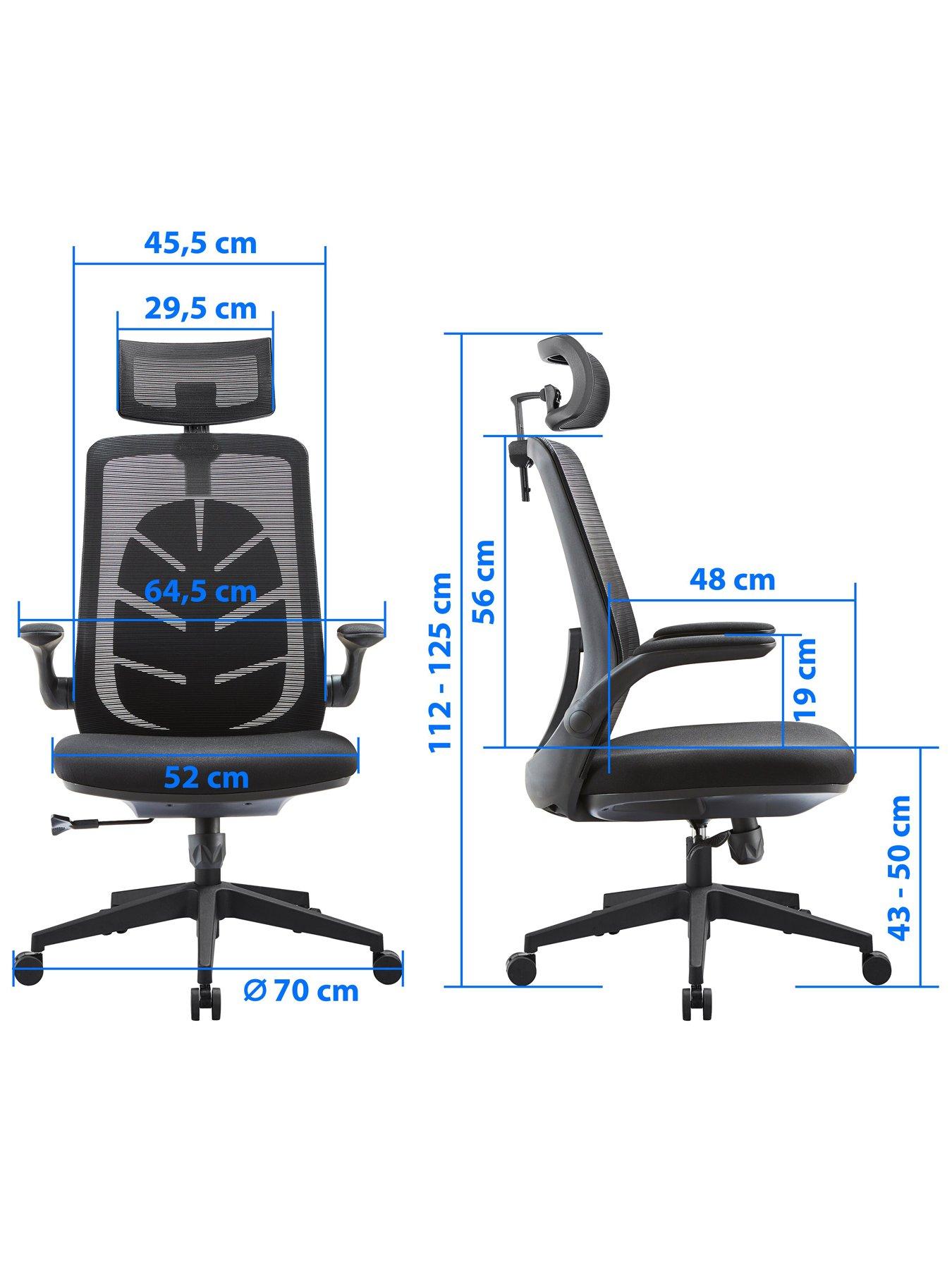 Image 5 of 7 of Subsonic I-Care Leaf Mesh + Black Gaming Chair