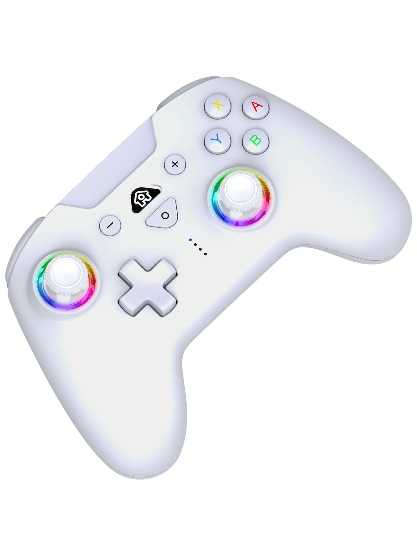 Image 2 of 7 of Subsonic Nintendo Switch 1& 2 Wireless LED Controller White