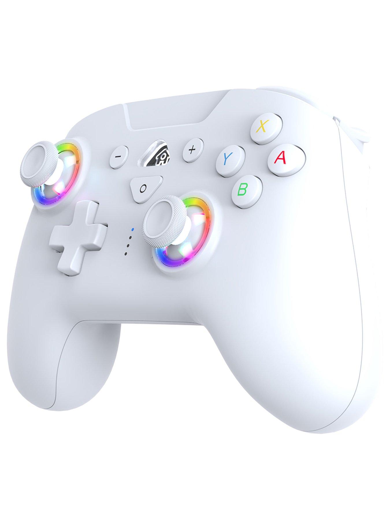 Image 5 of 7 of Subsonic Nintendo Switch 1& 2 Wireless LED Controller White