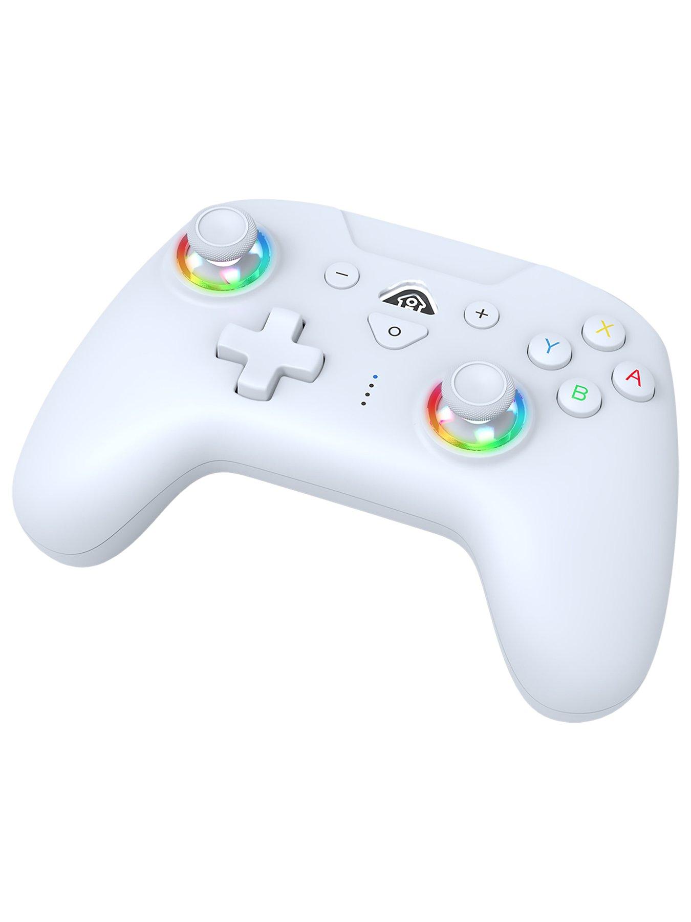 Image 6 of 7 of Subsonic Nintendo Switch 1& 2 Wireless LED Controller White