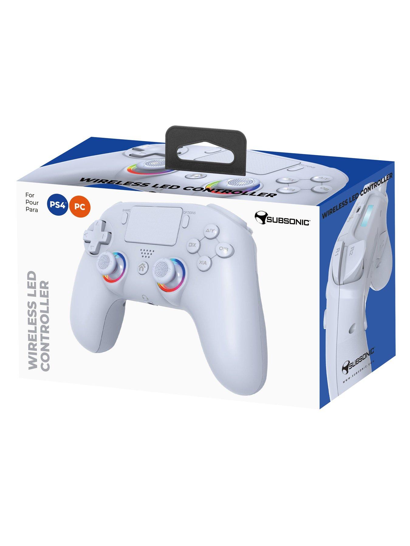 Image 7 of 7 of Subsonic Subsonic PS4 Wireless LED Controller White
