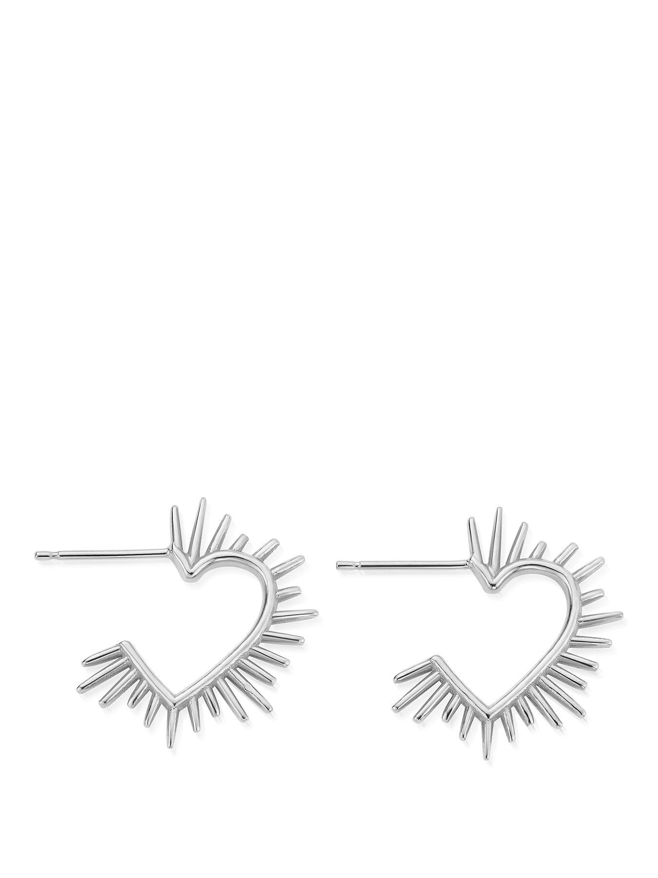 ChloBo CHLOBO HEART RAY HOOPS