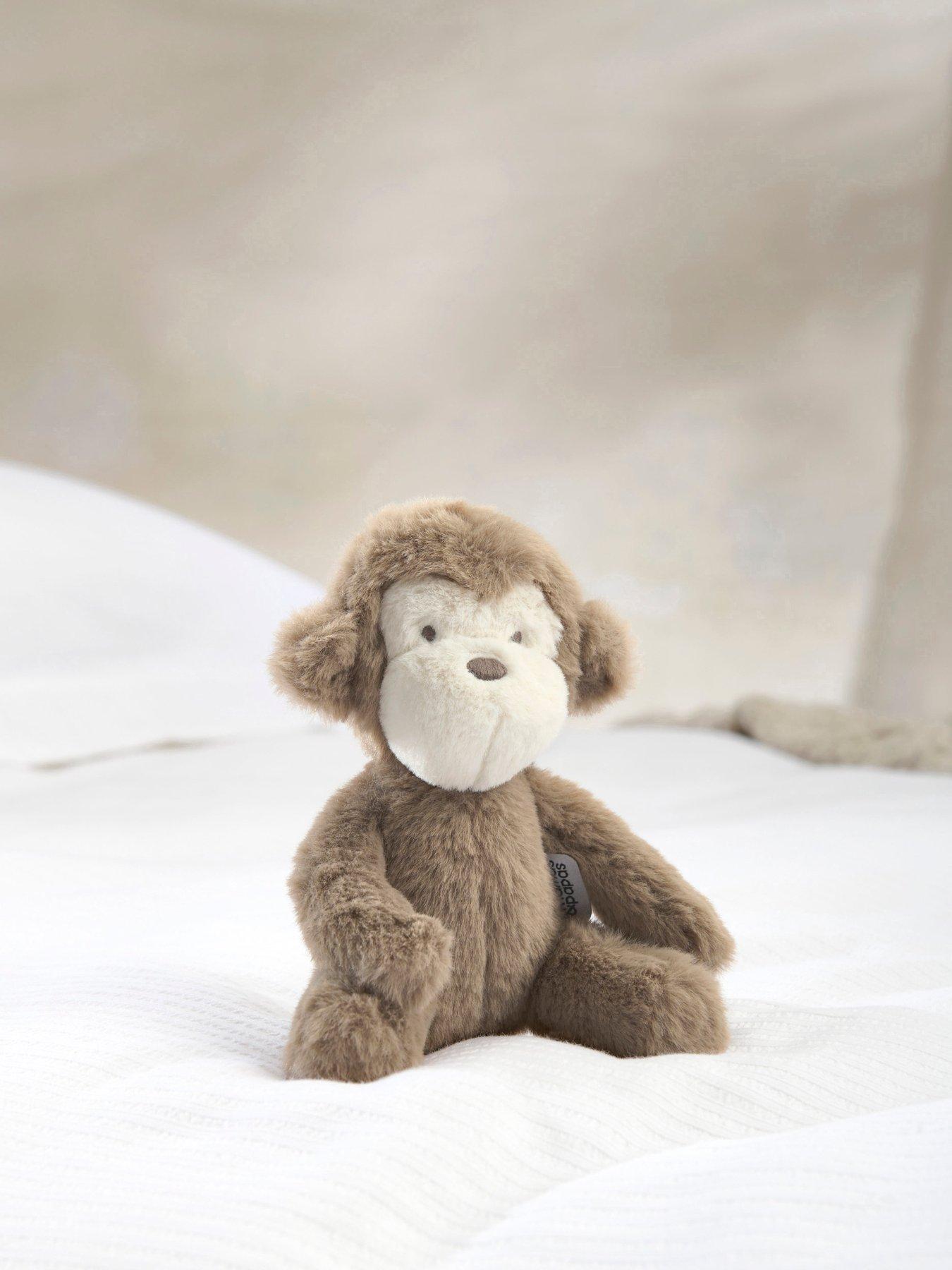Image 1 of 3 of Mamas & Papas Soft Toy - Monkey Beanie