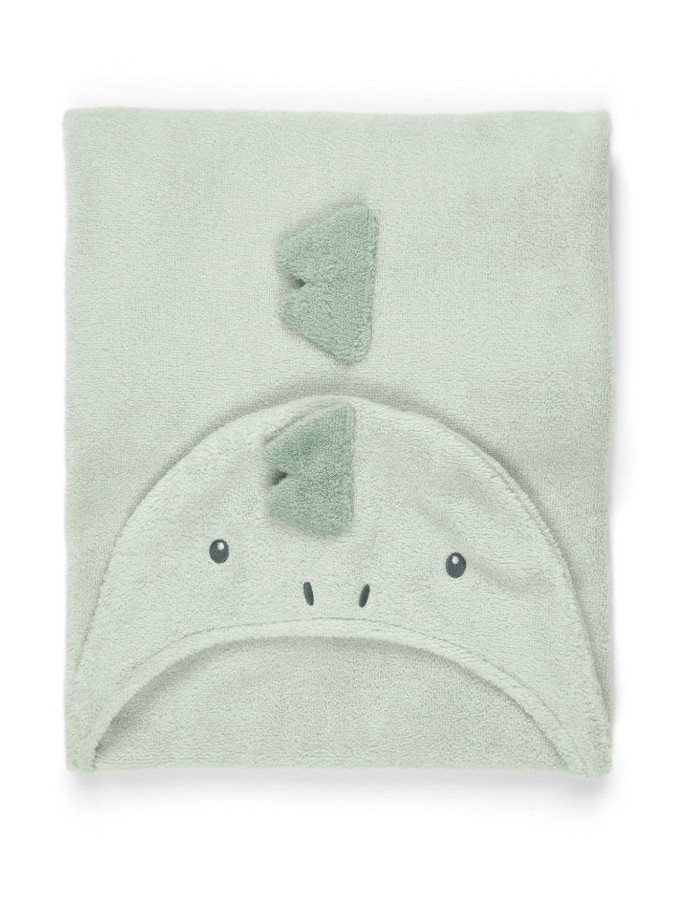 Image 2 of 6 of Mamas & Papas Hooded Towel - Dinosaur