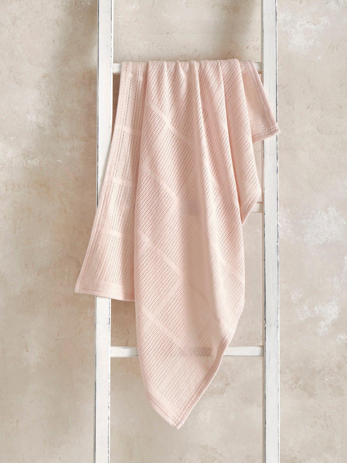 Mamas & Papas Cellular Blanket 70X100Cm - Pink