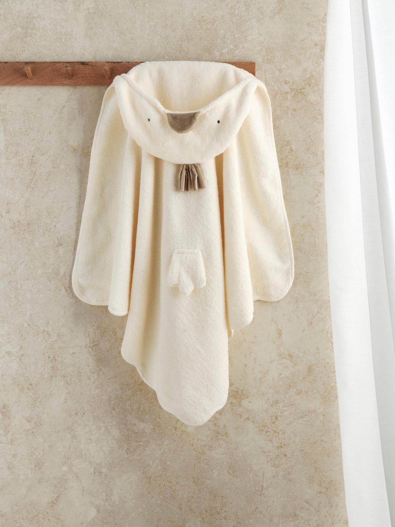 Mamas & Papas Hooded Towel - Duck in Cream