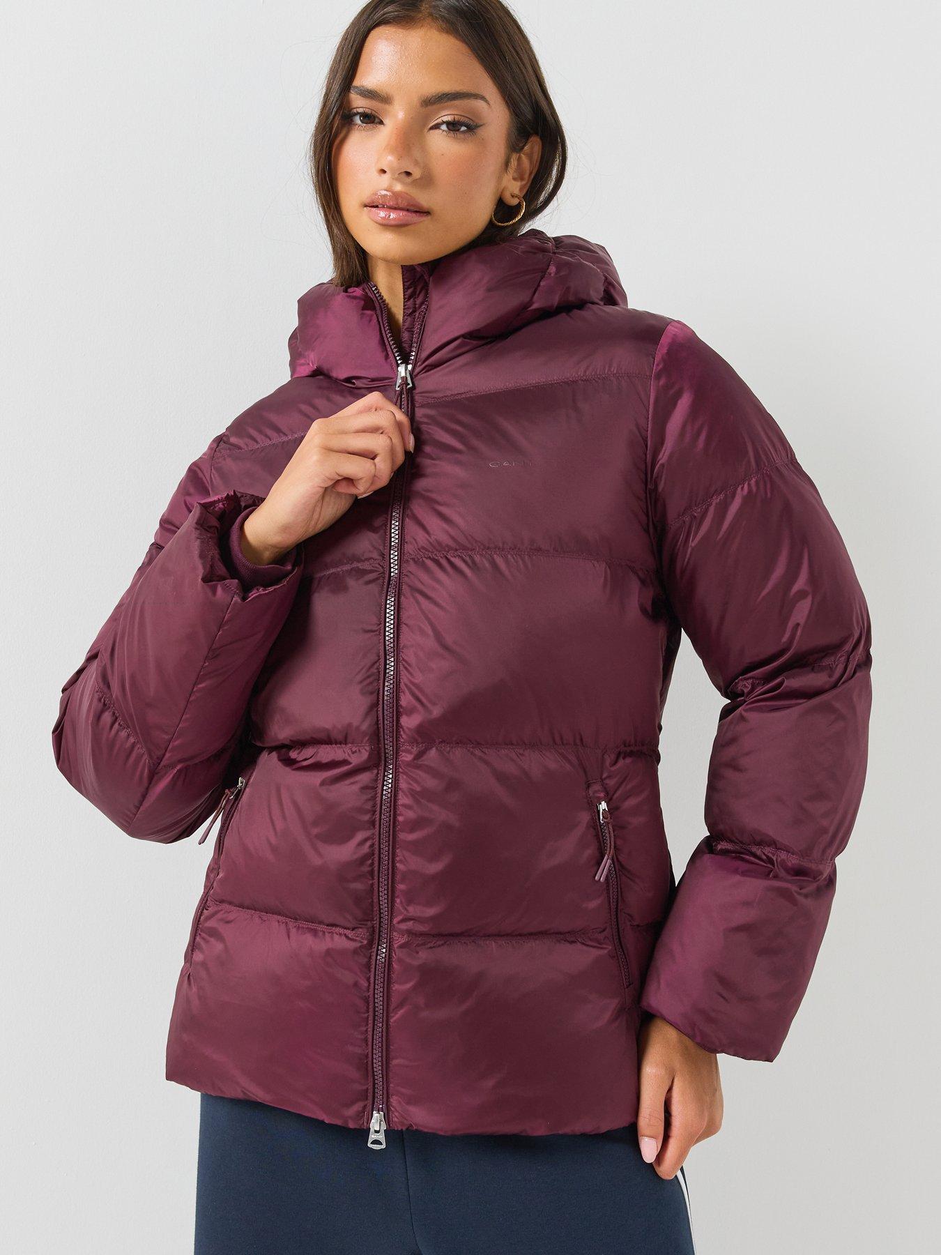 Image 1 of 5 of GANT Gant Womens Hooded Padded Jacket