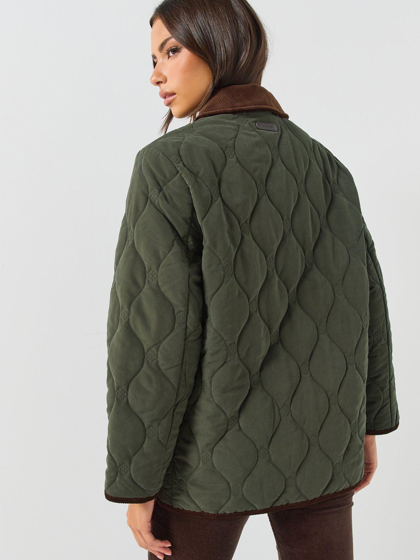 Image 2 of 6 of GANT Gant Womens Monogram Quilted Jacket
