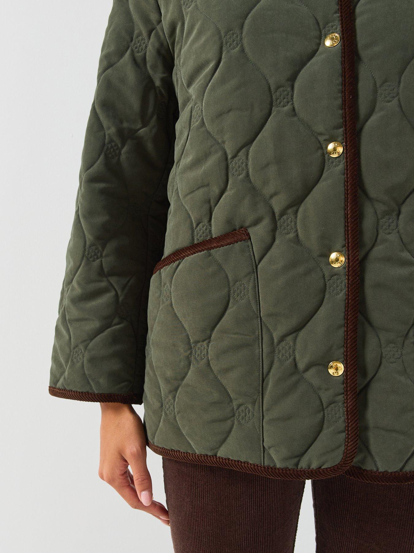 Image 6 of 6 of GANT Gant Womens Monogram Quilted Jacket