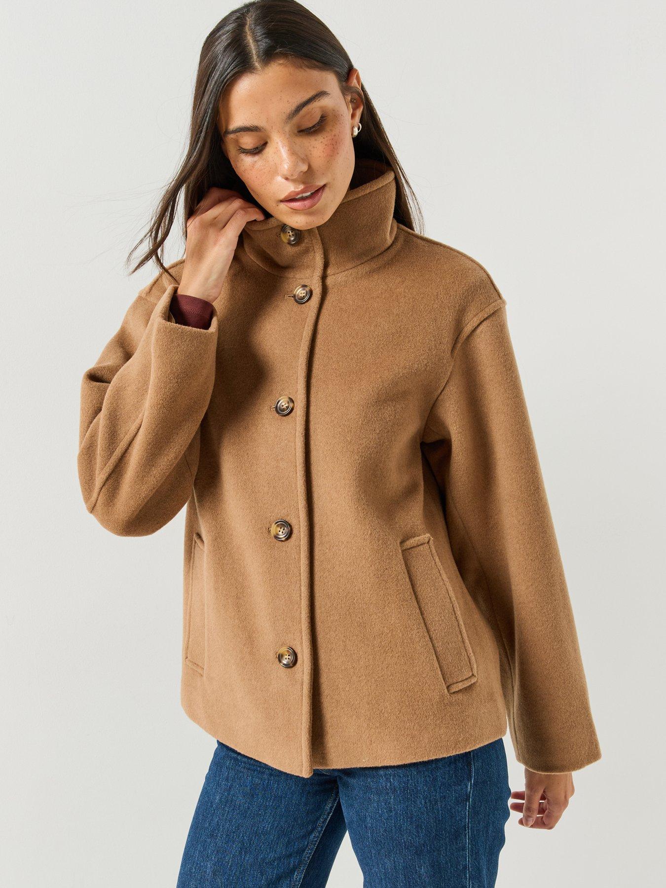 Image 1 of 4 of GANT Gant Womens Wool Blend Jacket