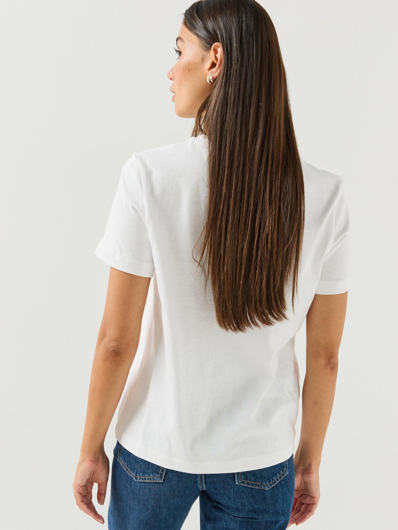 Image 2 of 5 of GANT Gant Womens Regular Graphic Short Sleeve T-shirt