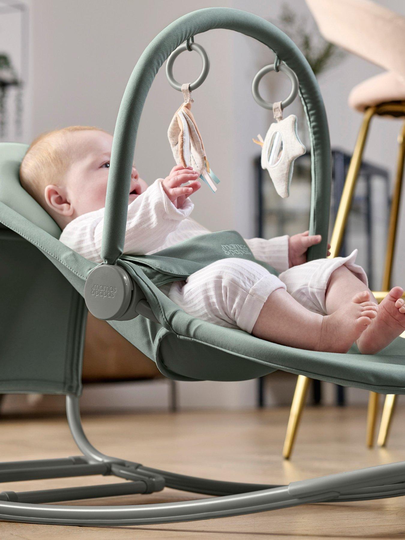 Image 1 of 7 of Mamas & Papas Tempo Rocker Bouncer - Ivy