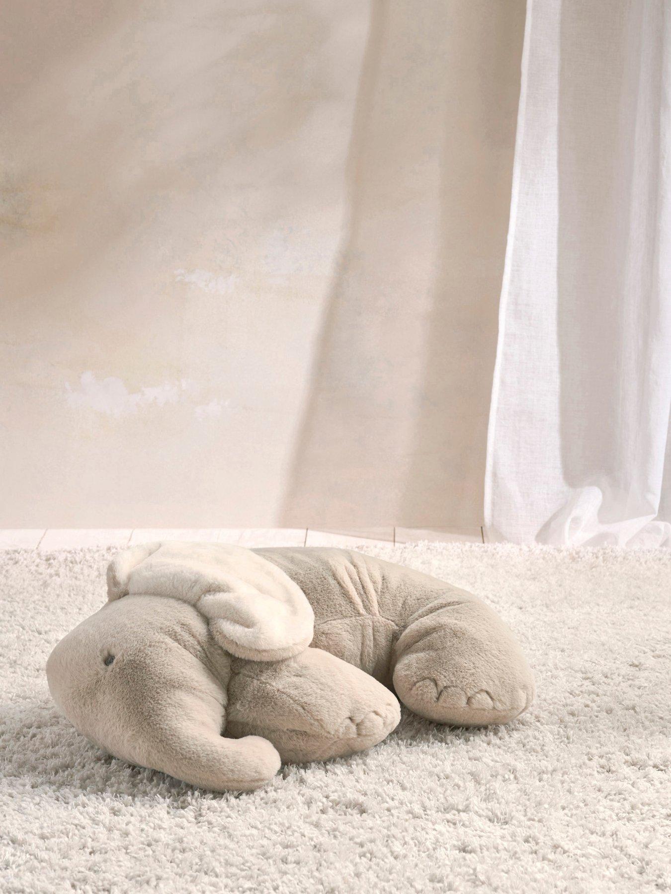Image 1 of 6 of Mamas & Papas Tummy Time Snugglerug - Elephant